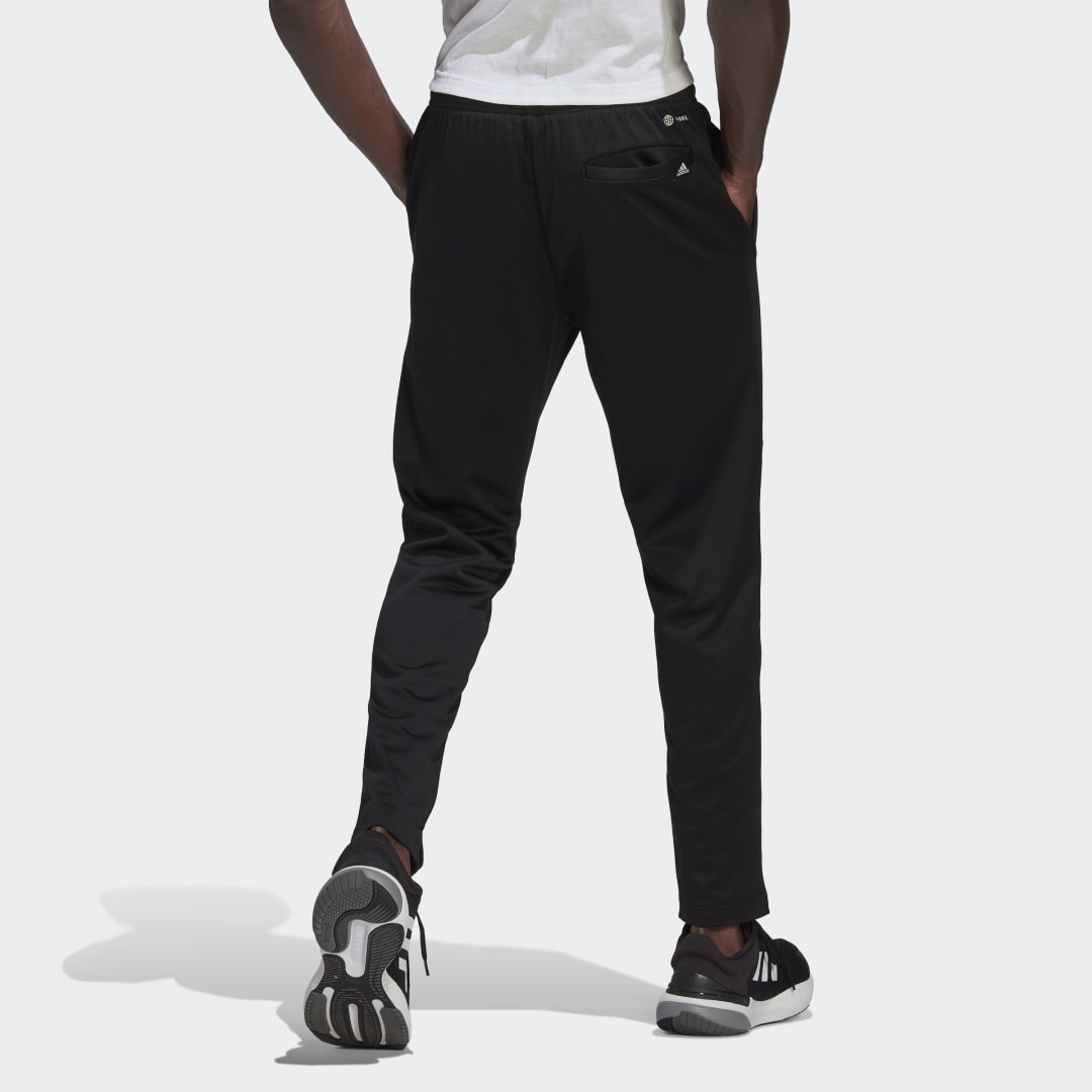 Tepláky adidas Originals Aeroready Game and Go Small Logo Tapered Pants Čierna | HL2180, 1