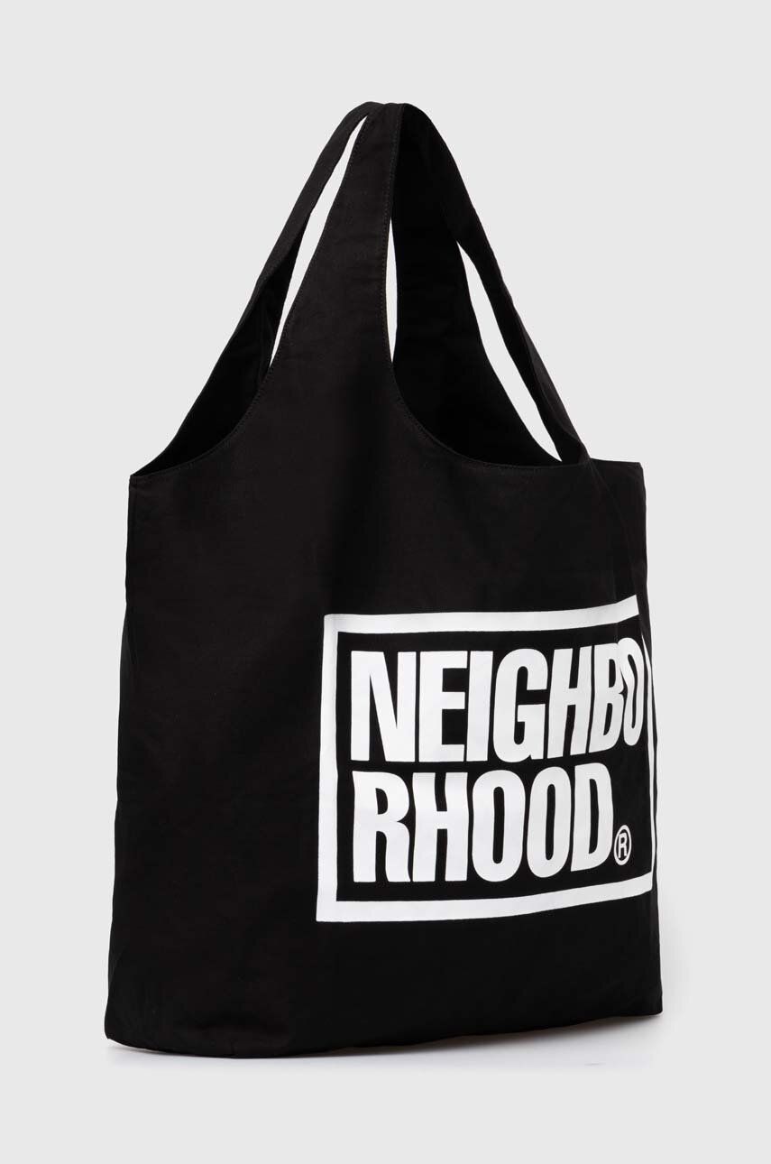 Tote bag Neighborhood NEIGHBORHOOD ID Tote Bag-L Čierna | 241MYNH.CG02, 1