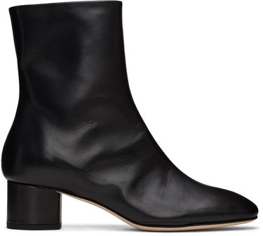 Oblečenie Aeyde Aeyde Allegra Leather Ankle Boots Čierna | A11-AB-ALLD55BL-223-800-046, 0