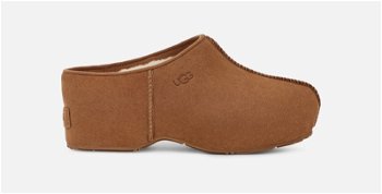 UGG ® Cottage Clog in Brown, Size 4, Leather 1143834-CHE