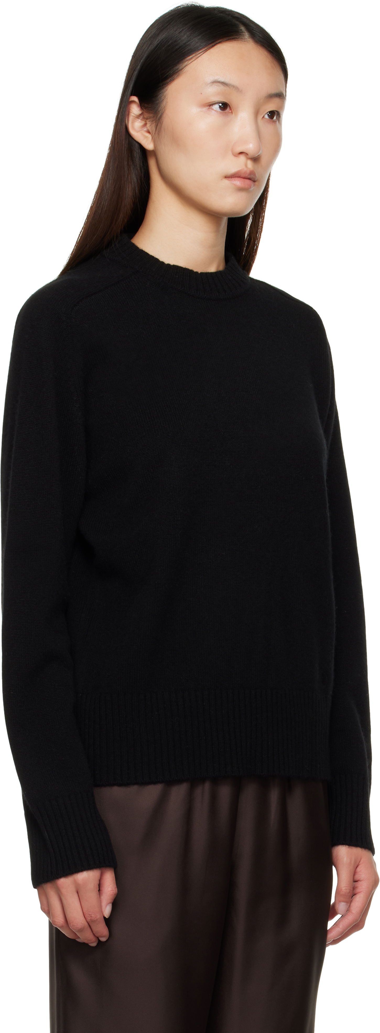 Sveter Loulou de Saison Loulou de Saison Baltra Cashmere Sweater Čierna | BALTRA LDS, 1