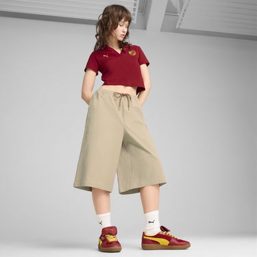 Crop Top Puma PUMA x HARRY POTTER Women's Cropped Polo Shirt Červená | 630097_13, 2