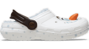 Tenisky a topánky Crocs Toddlers' Disney Frozen Olaf Lined Clogs Biela | 210236-90H, 0