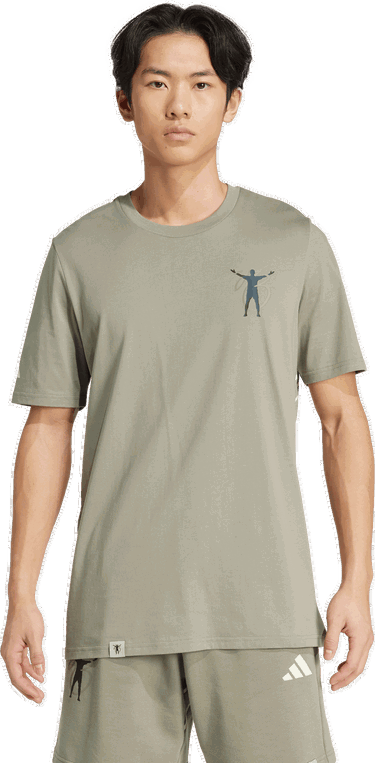 Tričko adidas Performance Jude Bellingham Culturewear T-Shirt Béžová | JY1876, 2