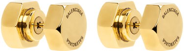 Oblečenie Balenciaga Garage Double Screw Earrings Béžová | 770138-TZ99J-0604, 1