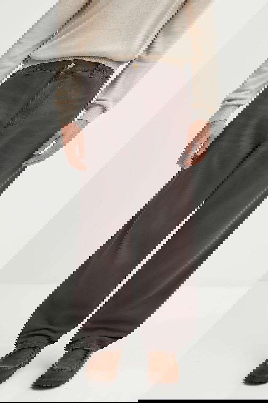 Nohavice Carhartt WIP Single Knee Pant Hnedá | I034798.474O, 0