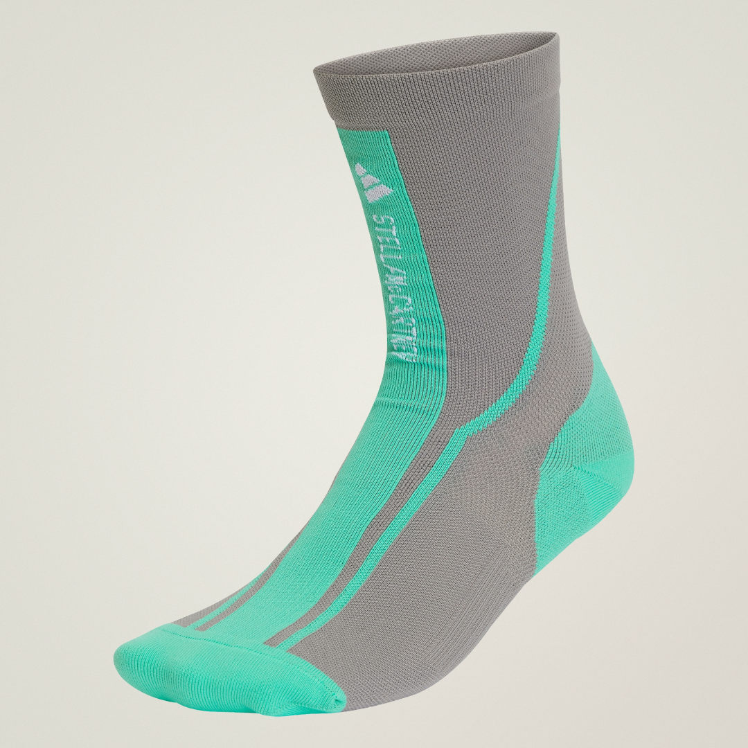 Ponožky adidas Performance Stella McCartney Crew Socks Šedá | JN9363, 0