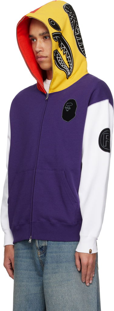 Mikina BAPE Shark Full Zip Hoodie Rôznofarebný | 001ZPK701301M, 4