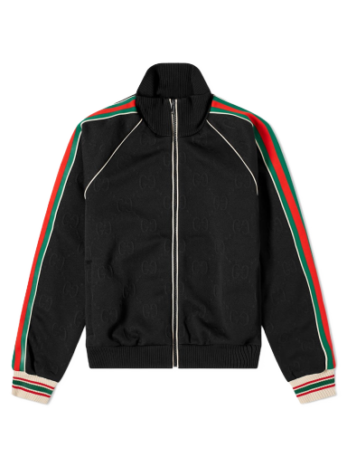 Bomber bunda Gucci GG Jacquard Bomber Jacket Čierna | 662270-XJDE9-1043