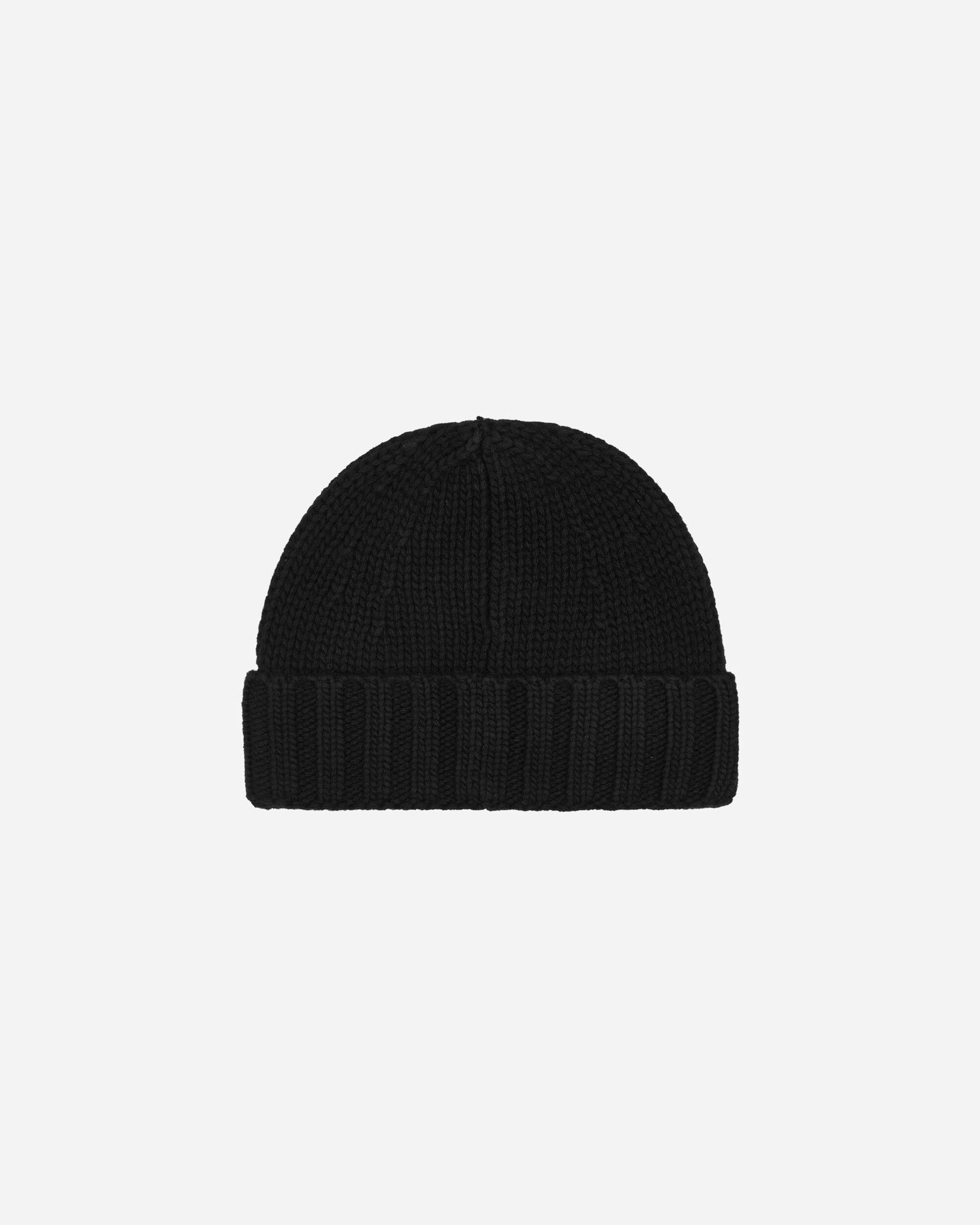 Garment Dyed Wool Beanie Black