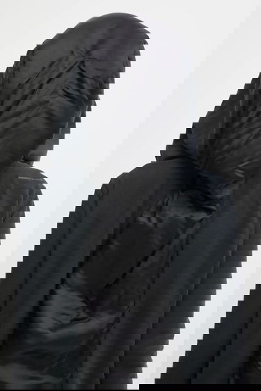 Mikina Maison Margiela MM6 Maison Margiela Washed Cropped Zip Hoodie Čierna | S62HG0030.M25024.899, 3