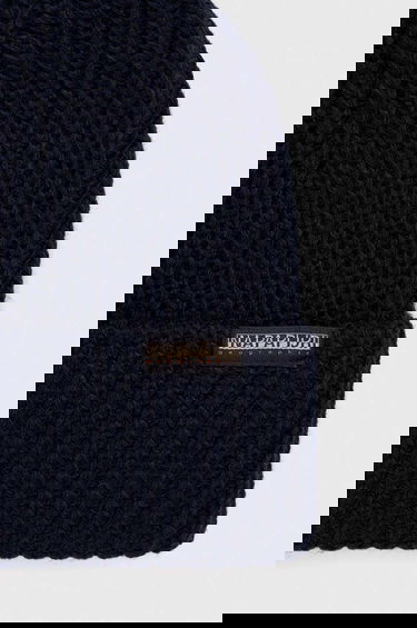 Kulicha Napapijri Ribbed Knit Beanie Navy | NP0A4GK81761, 1