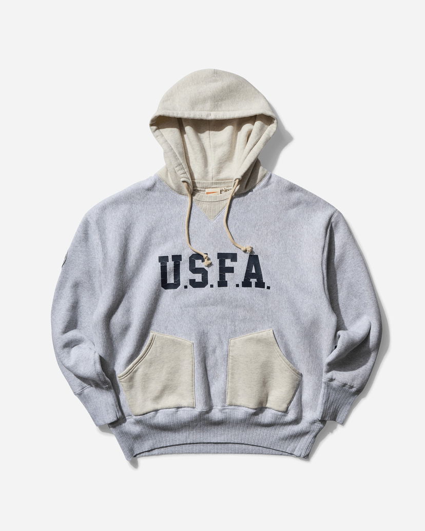 Mikina Champion Hoodie Oatmeal / Heather Grey Šedá | 220655 EM004