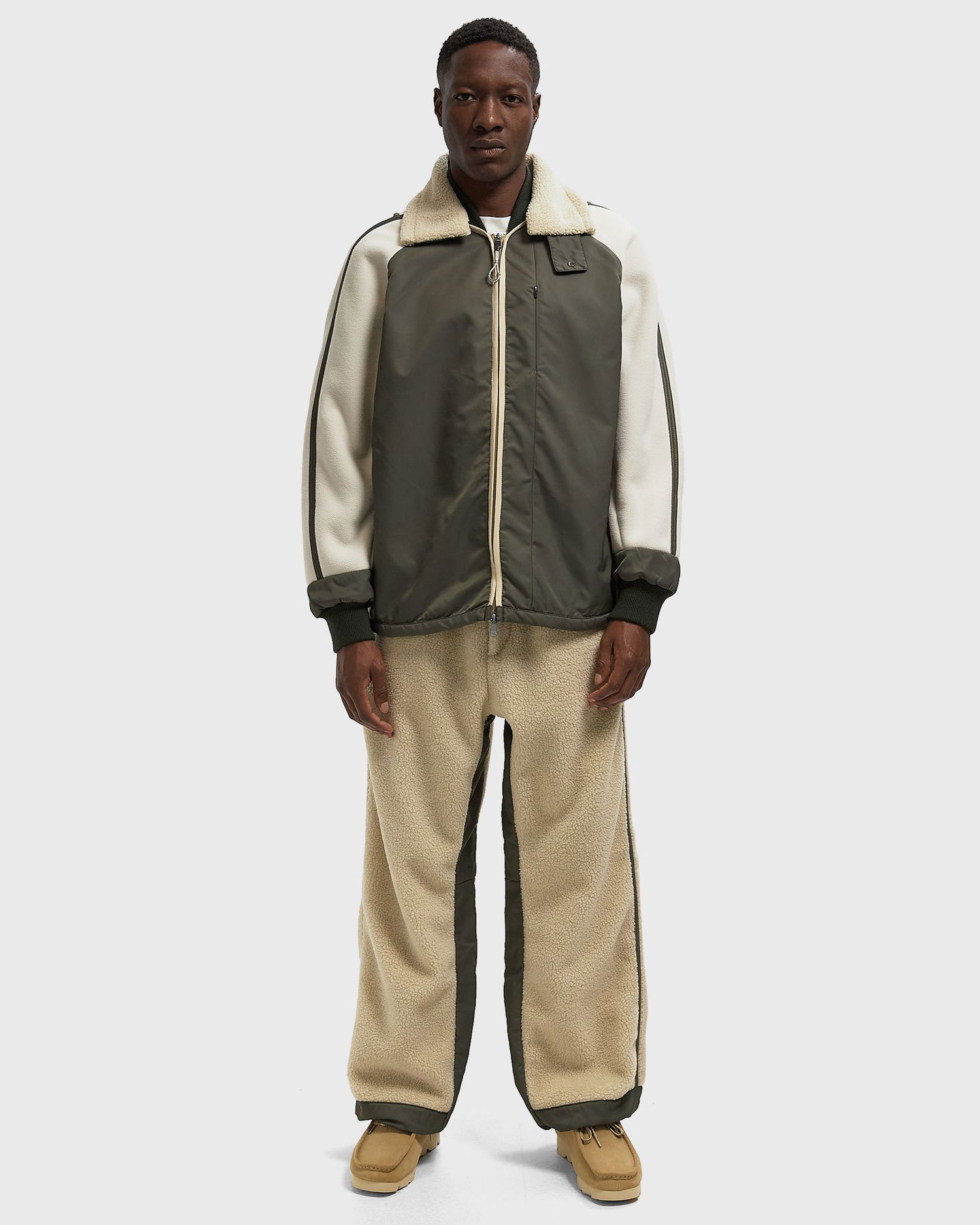 Bomber bunda OAKLEY LATITUDE SOAR Sherpa Fleece Bomber Jacket Béžová | FOA407461-68S, 1