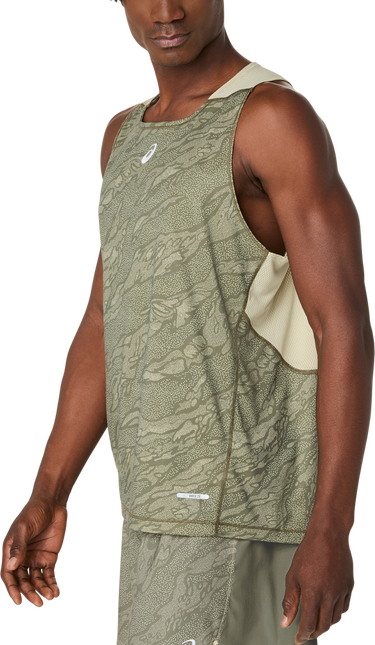 Tielko Asics FUJITRAIL Men's Running Singlet Zelené | 2011d388-300, 3