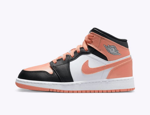 Tenisky a topánky Jordan Air Jordan 1 Mid "White Light Madder Root" GS Biela | DM9077-108