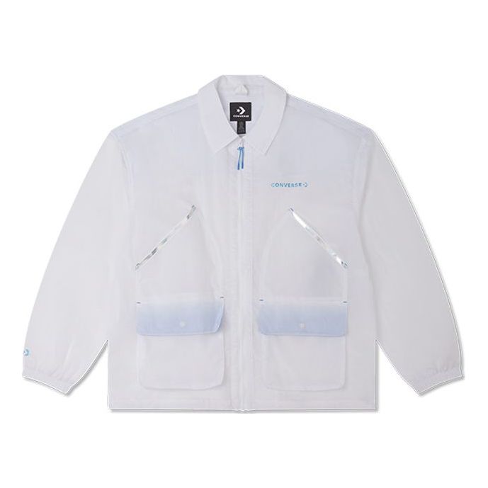 Vetrovka Converse Lightweight Packable Jacket Biela | 10025870-A01, 0