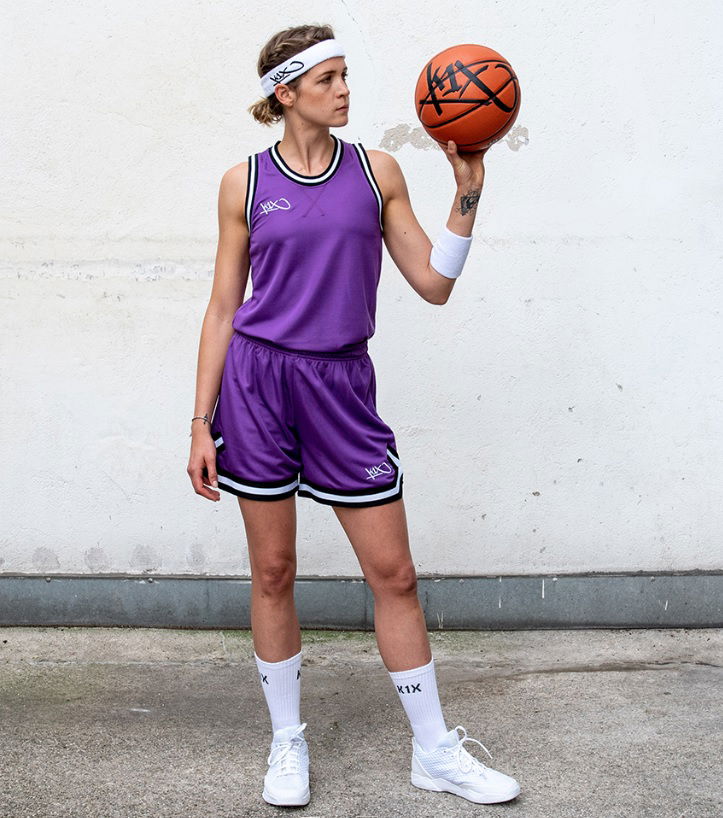 Dres K1X Double X Jersey Print Fialová | 72000012-4035, 1