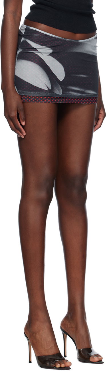 Sukňa Miaou Miaou Elektra Mini Skirt Čierna | 4014PM2FTR, 1