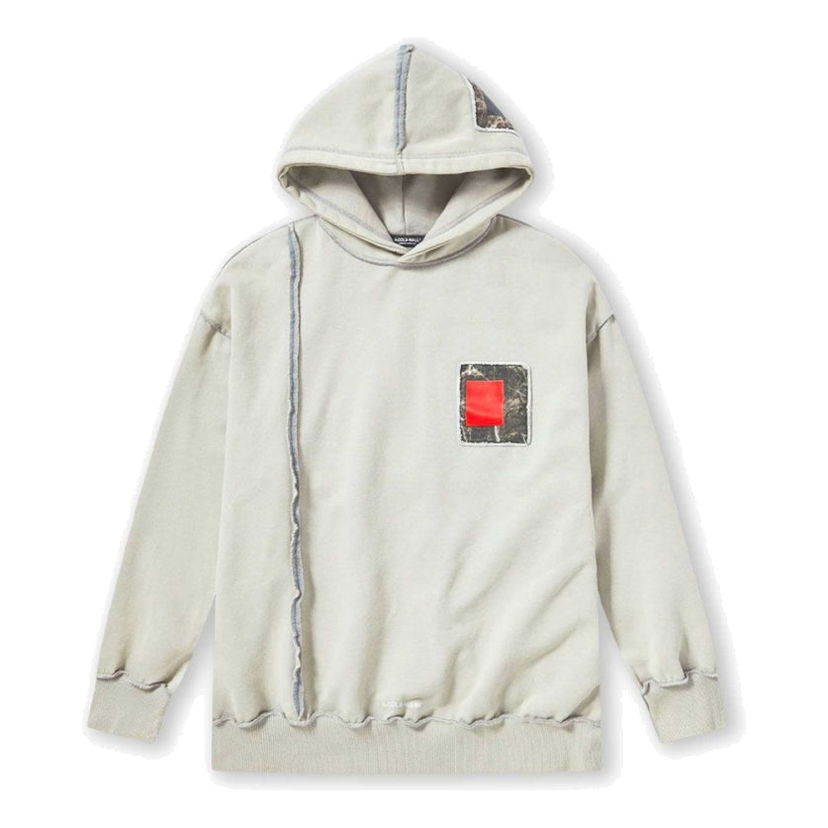 Mikina A-COLD-WALL* Relaxed Cubist Hoodie Šedá | ACWMW088-COLDLG