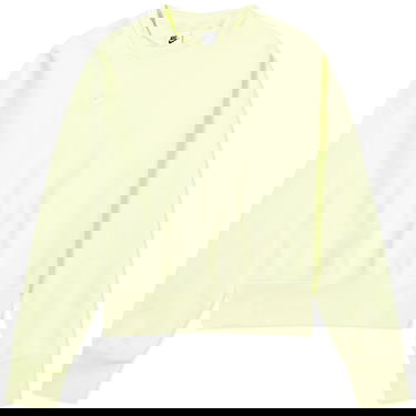 Mikina Nike Plush Mod Crop Sweatshirt Žltá | DQ6844-331, 0