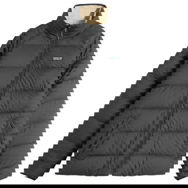Prešívaná bunda Patagonia Reversible Silent Down Jacket Šedá | 20670-BLK, 0