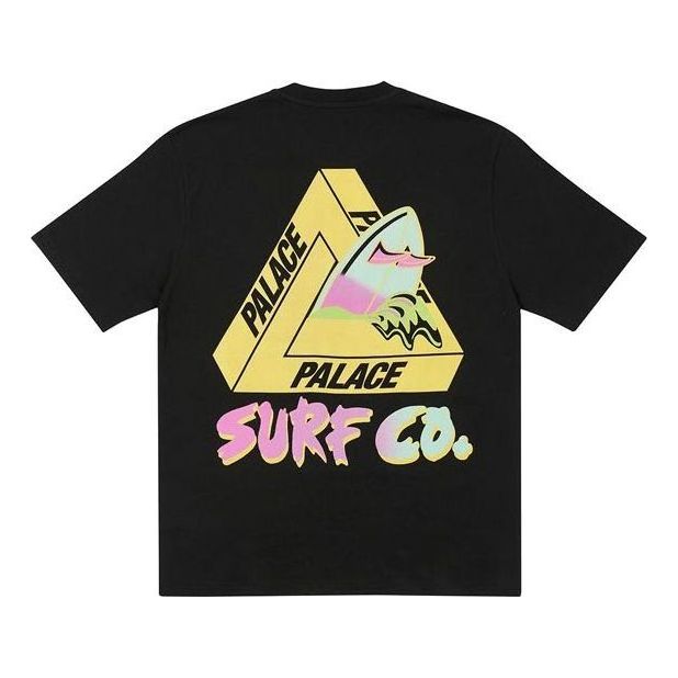 Tričko Palace Tri-Surf Co Graphic T-Shirt Čierna | P22TS159