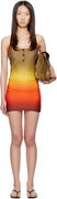 The Attico Ombre Minidress