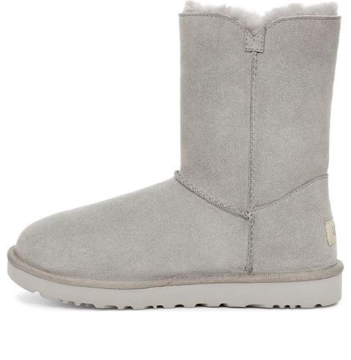 Tenisky a topánky UGG Bailey Button Charm Metallic Alphabet Fleece Lined Boots Šedá | 1114970-SEL