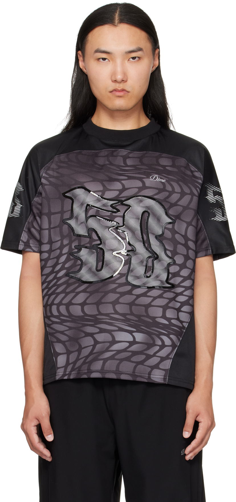 Dres Dime Dime N50 Jersey T-Shirt Čierna | DIMEFA256BLK