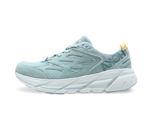 Bežecké topánky Hoka One One Clifton L Suede Cloud Blue Ice Flow (All Gender) Tyrkysová | 1122571-CBIF