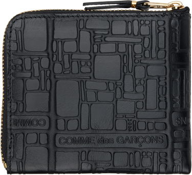Peňaženka Comme des Garçons Embossed Logo Wallet Čierna | SA3100EL-1, 4