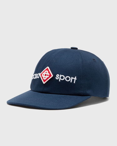 Šiltovka Casablanca CASA SPORT ICON EMBROIDERED CAP Modrá | AS24-HAT-002-03, 0