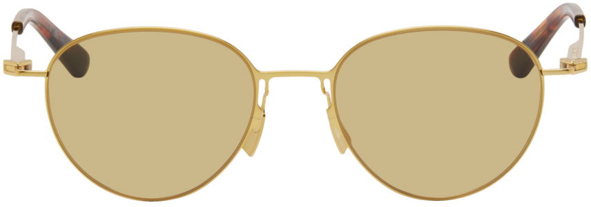 Slnečné okuliare Bottega Veneta Ultrathin Panthos Sunglasses Béžová | BV1268S, 0