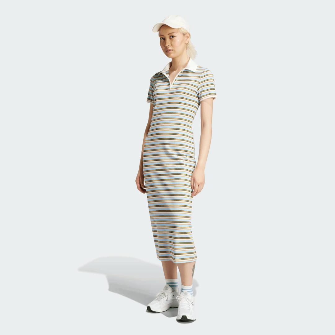 Šaty adidas Performance 80s Dress Šedá | JC6179, 1