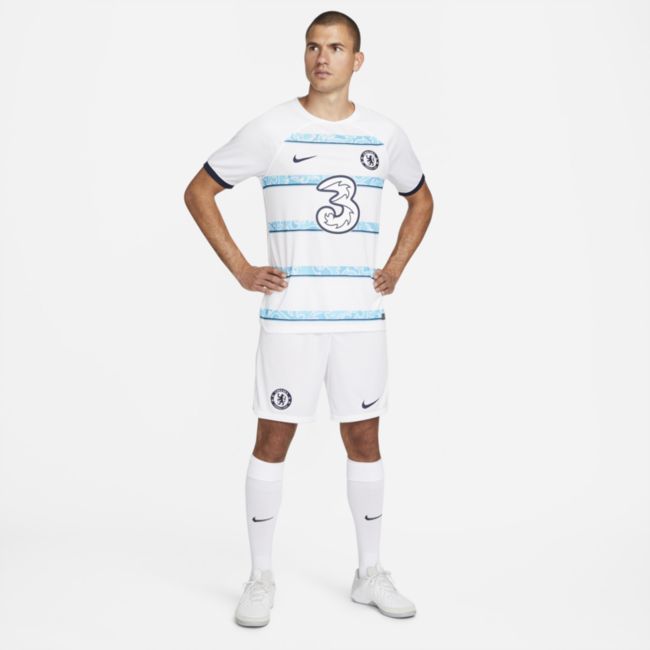 Tričko Nike Chelsea F.C. 2022/23 Stadium Away Dri-FIT Football Shirt Biela | DM1834-101, 0
