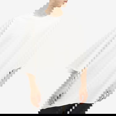 Tričko Rick Owens Rick Owens Tommy T-Shirt Biela | RU01E5283-JA-11, 2