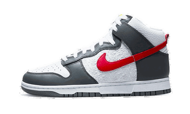 Tenisky a topánky Nike Dunk High "Embossed Basketball Grey Red" Šedá | FD0668-001, 2