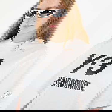 Tričko Y-3 Y-3 x Neighborhood Logo T-Shirt Biela | JX7449, 1