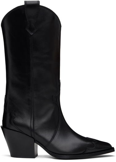 Oblečenie Aeyde Aeyde Ariel Western Boots Čierna | A11-AB-TBUP75CH-222-800-001, 0