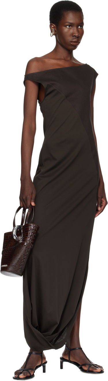 Tote bag Jacquemus Jacquemus 'The Small Bambola' Tote Hnedá | 25E243BA389-4301, 3