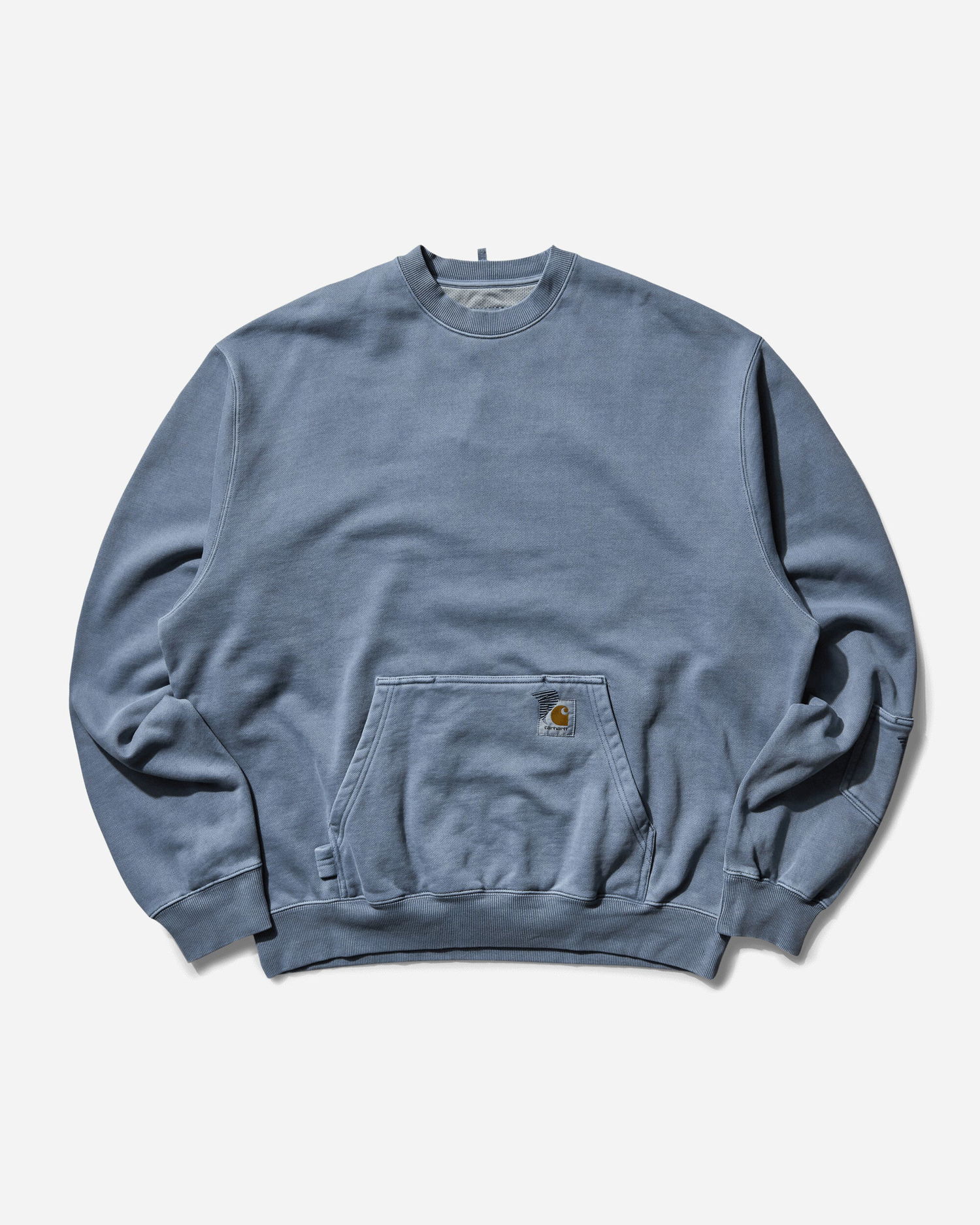 Mikina Carhartt WIP Pigment Dyed Sweatshirt Modrá | A242061 1NKPG, 0