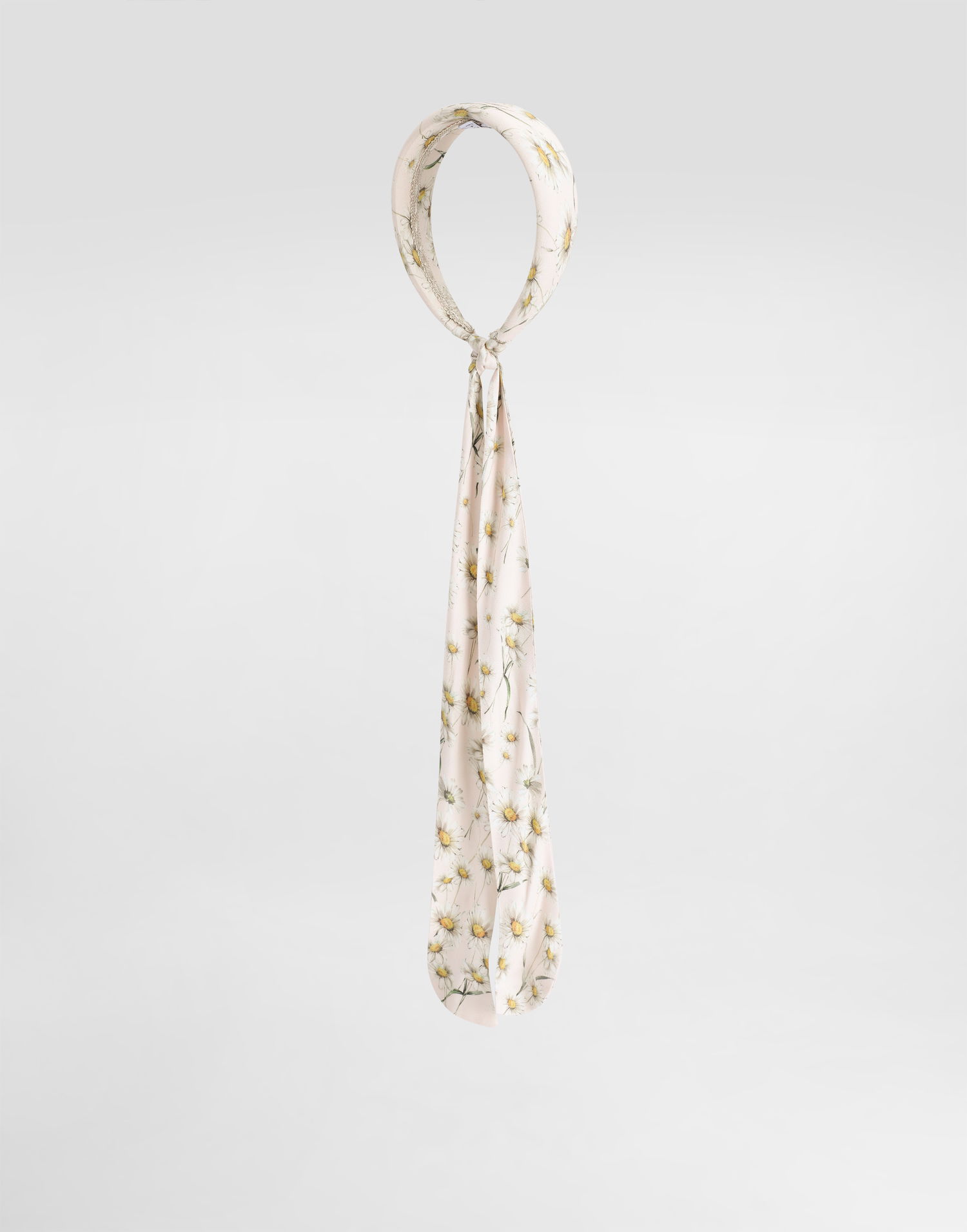 Šál Dolce & Gabbana Dolce & Gabbana Daisy-Print Headband with Tails Béžová | LB3L63FS8DKHF5RI, 1