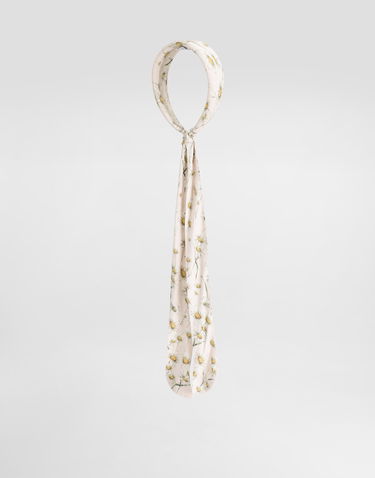 Šál Dolce & Gabbana Dolce & Gabbana Daisy-Print Headband with Tails Béžová | LB3L63FS8DKHF5RI, 1