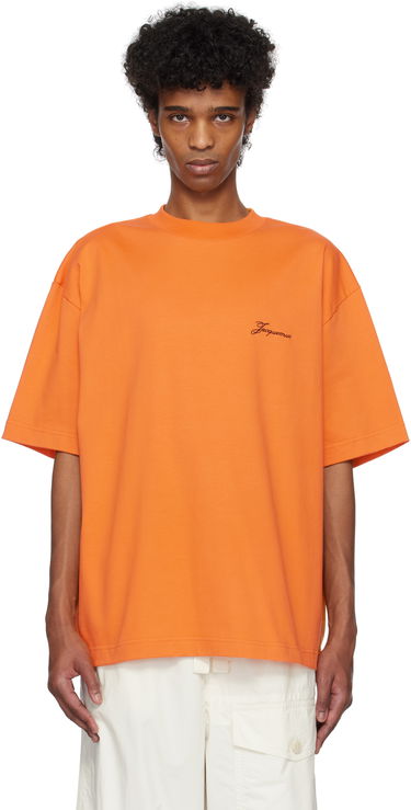 Tričko Jacquemus Jacquemus 'The Haltères' T-Shirt Oranžová | 25E255JS322-2466, 0