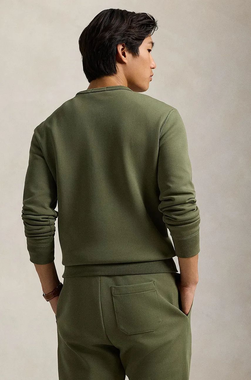 Mikina Polo by Ralph Lauren Appliqué Logo Sweatshirt Zelené | 710957586, 1