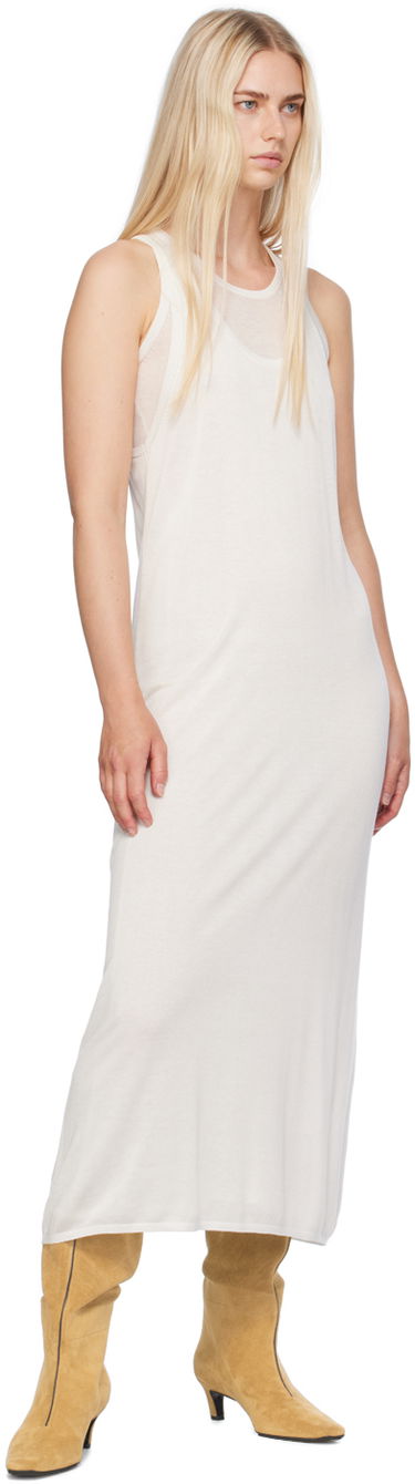 Šaty TOTEME TOTEME Layered Maxi Dress Biela | 243-WRD0128-YA0079, 3