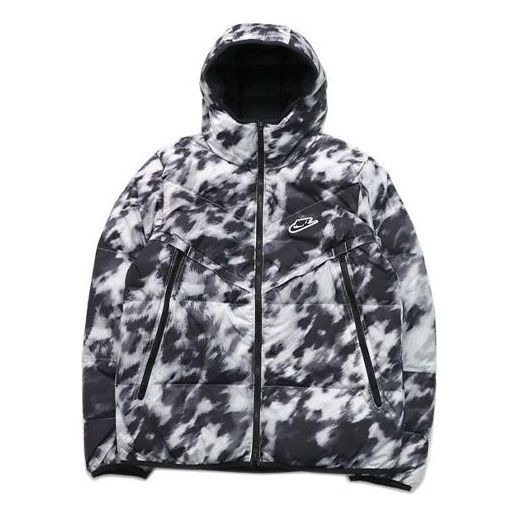 Prešívaná bunda Nike Windrunner Shield Down-Fill Hooded Jacket Rôznofarebný | CU4407-133