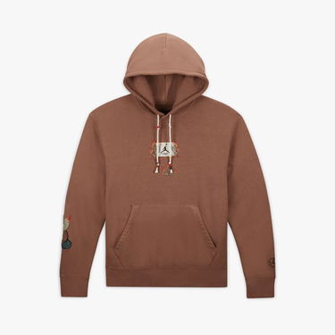 Mikina Jordan Travis Scott x Hooded Sweatshirt Hnedá | DO4093-256, 3
