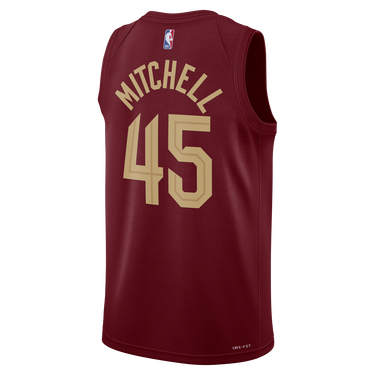 Dres Nike Dri-FIT NBA Cleveland Cavaliers Icon Edition 2022/2023 Swingman Jersey Vínová | DN2001-686, 1
